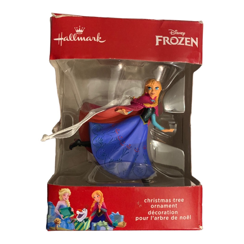 NIB Hallmark Disney Frozen Elsa Skating Christmas Holiday Ornament